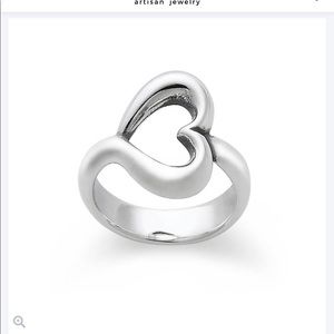 James Avery: abounding heart ring size 7.5